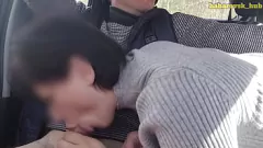 ركوب سيارة أجرة الزوجة القذرة بوف