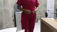 Play Latina Nurse's Big Round Booty Caught on Camera