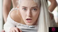Oynat Eva Elfie bir Zoom toplantısında lanet yakalanır - hardcore creampie