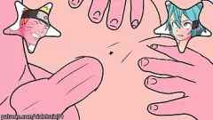 Abspielen Narutos wildes Abenteuer in Sword Art Online: In diesem unzensierten Hentai-Porno wird Sinons enge Muschi gefickt