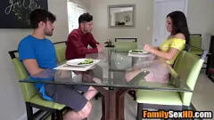 Play Horny stepsister Alice Visby seduces her young stepbrother for a wild hardcore fucking session