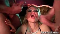 Play Worthless micsine dampish fucked by two guys